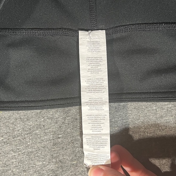 Fabletics Sheer Performance Black & Blue Mesh Leggings Size XS - Picture 8 of 12